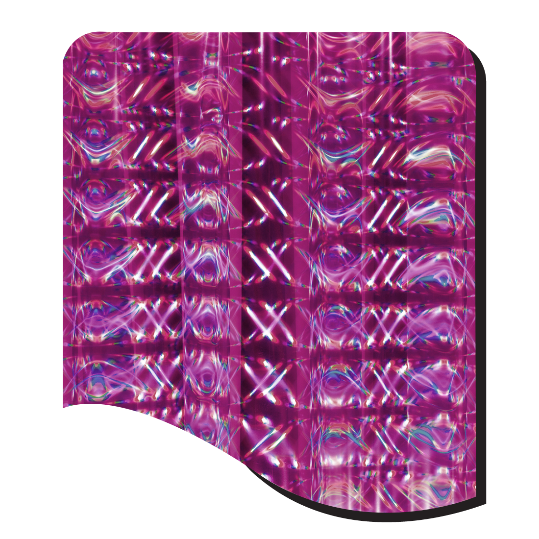 4175-MAGENTA PILLARS OF LIGHT HOLOGRAPHIC