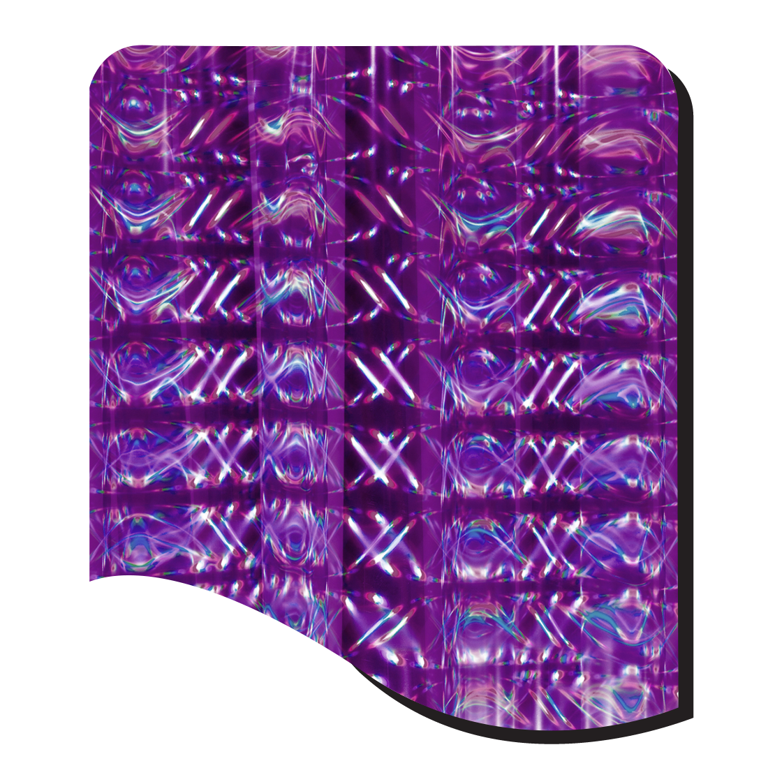 4179-PURPLE PILLARS OF LIGHT HOLOGRAPHIC