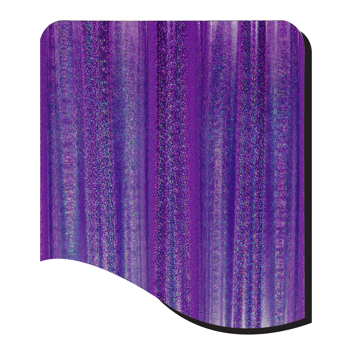 4279-PURPLE GLITTER HOLOGRAPHIC