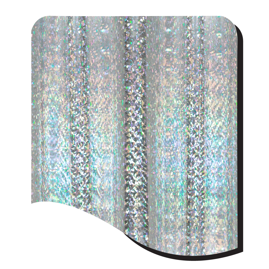 5210-SILVER CRACKED ICE HOLOGRAPHIC