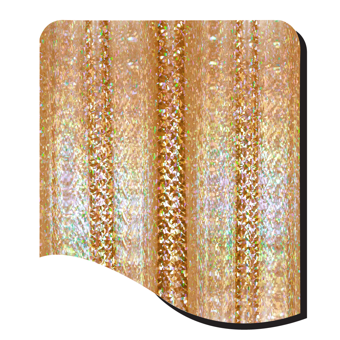 5265-COPPER CRACKED ICE HOLOGRAPHIC