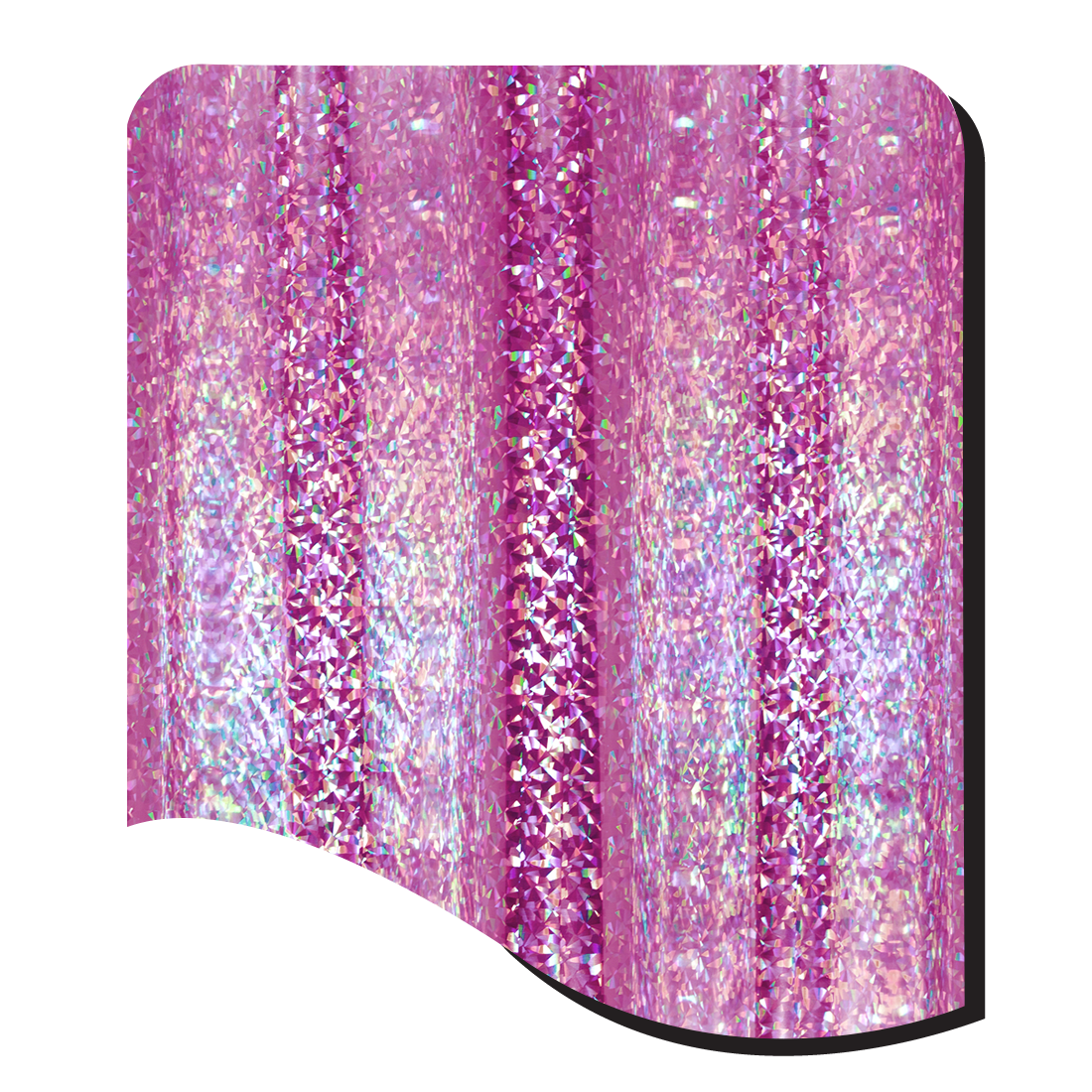 5275-MAGENTA CRACKED ICE HOLOGRAPHIC