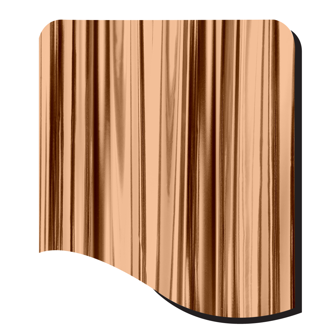 60-NEW PENNY COPPER METALLIC