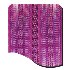 HX4075-MAGENTA MINI PILLARS OF LIGHT HOLOGRAPHIC