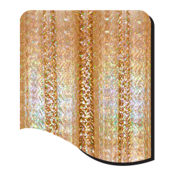 HX5265-COPPER CRACKED ICE HOLOGRAPHIC