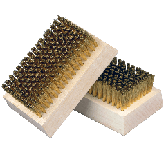 BRUSH - BRASS (BLOCK STYLE) 916